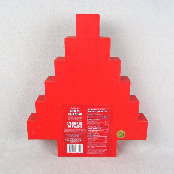 Starbucks Advent Calendar Christmas Tree with Drawers Vintage 2007 Countdown - Picture 5 of 6